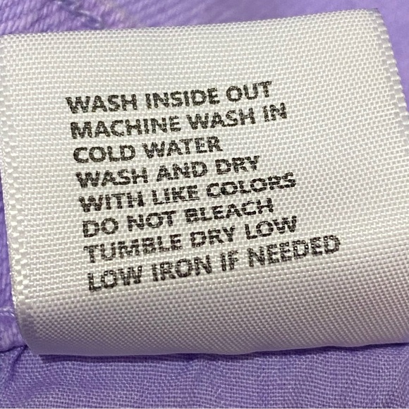 Kancan Evie Ultra High Rise 90s Straight Leg Lavender Retro Denim Jeans Size 12 - Picture 6 of 7